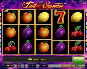 Играть в автомат Fruit Sensation (Фруктовая Сенсация) бесплатно онлайн