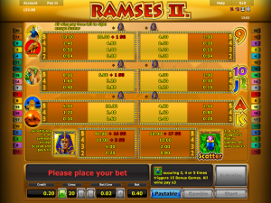 Игровой автомат Рамзес 2 Делюкс - играть онлайн в Ramses II Deluxe - Казино Вулкан